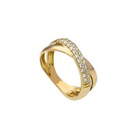 Anello Gioielleria Dossena  Donna pavè in Oro Zircone 267527